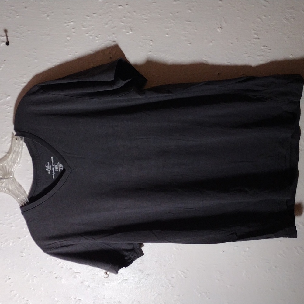 L.O.G.G,Size M, V-Neck,Faded,Dark Gray T-shirt
